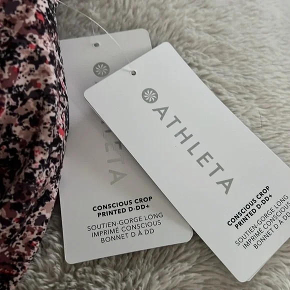 - NWT Conscious Crop Printed D-DD-2X - Picture 6 of 6